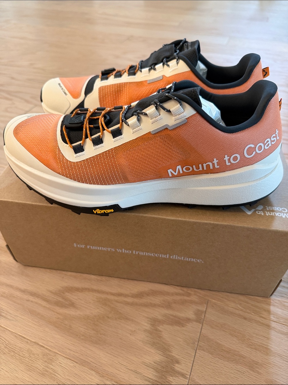 Mount to Coast T1 men’s 9.5 Clay BRAND NEW NEVER WORN